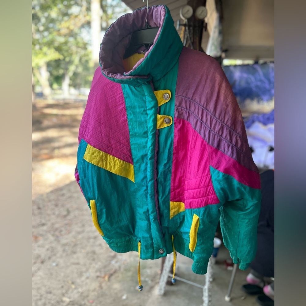 Vtg Vintage 1980’s Misty Valley puffer jacket sz Small $50